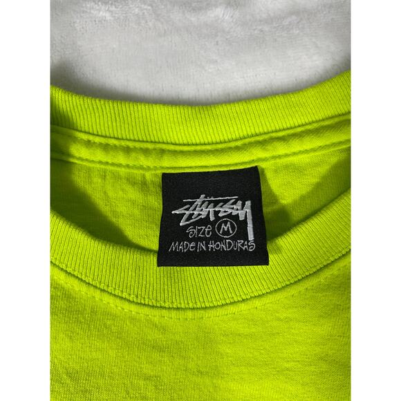 Stussy 95.5 KLOS California Love Drop Tee Neon M - Picture 6 of 6